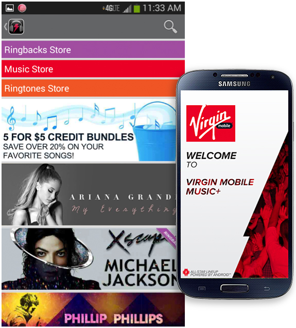 Virgin Mobile Music Plus