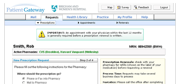 Patient Gateway comp